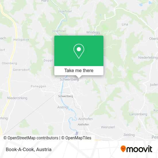 Book-A-Cook map
