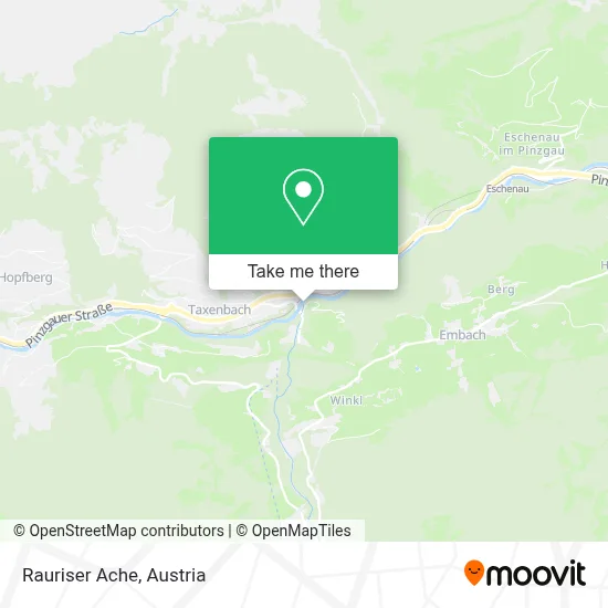 Rauriser Ache map