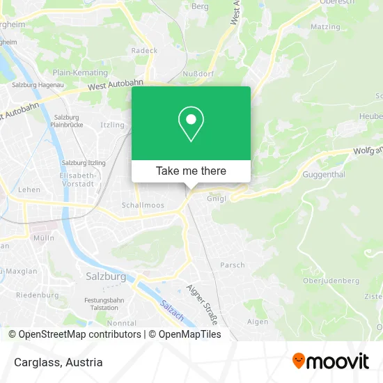 Carglass map