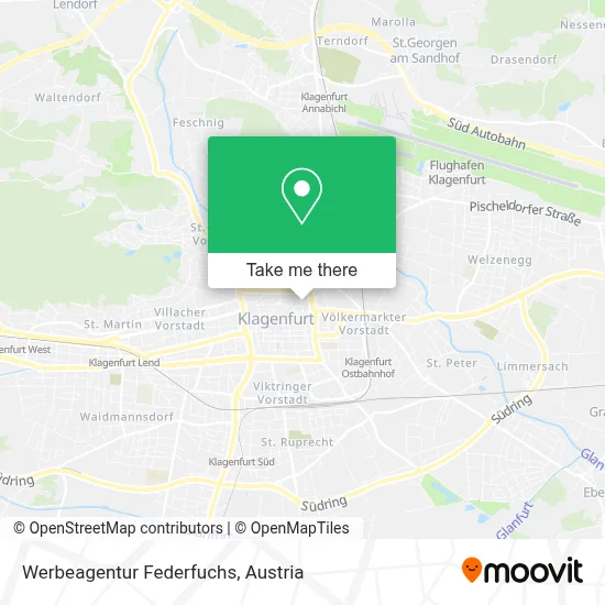 Werbeagentur Federfuchs map
