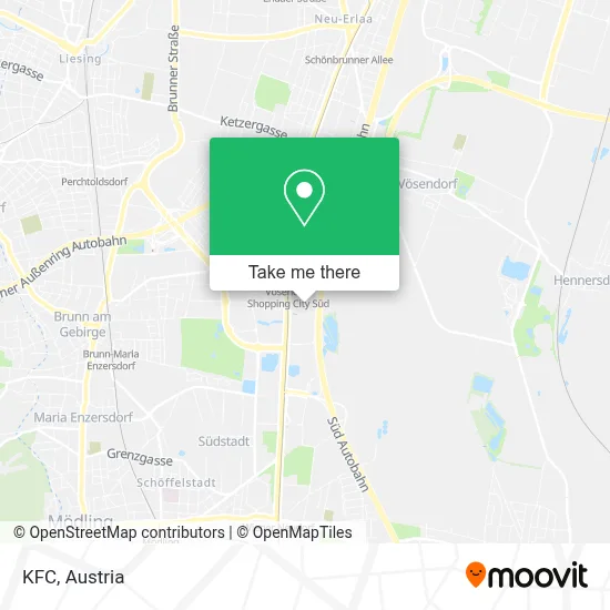 Kfc map