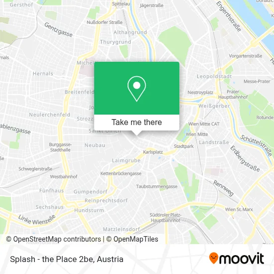 Splash - the Place 2be map