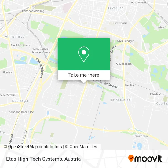Etas High-Tech Systems map