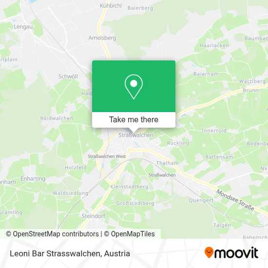 Leoni Bar Strasswalchen map