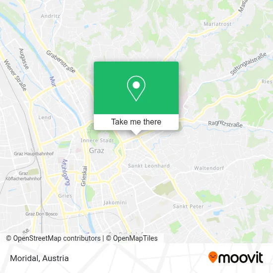 Moridal map