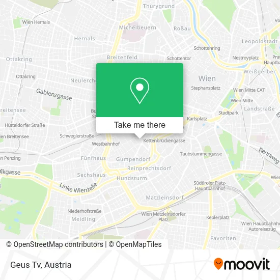 Geus Tv map