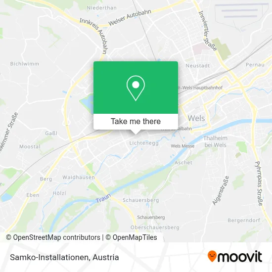 Samko-Installationen map