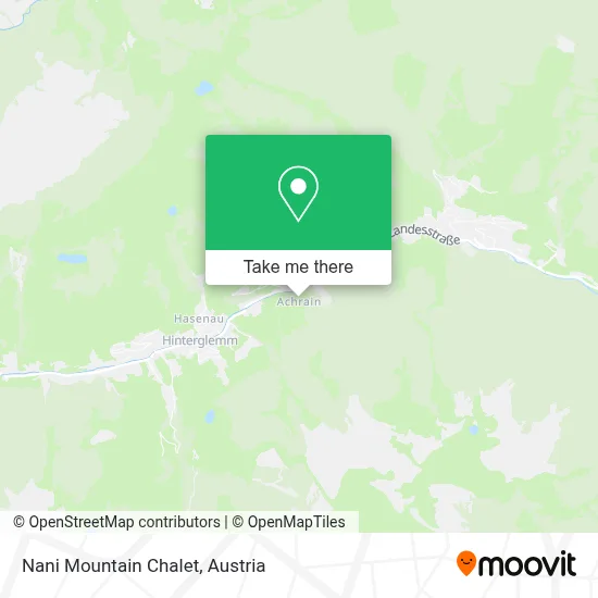 Nani Mountain Chalet map