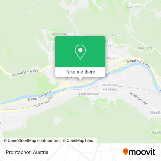 Prontophot map