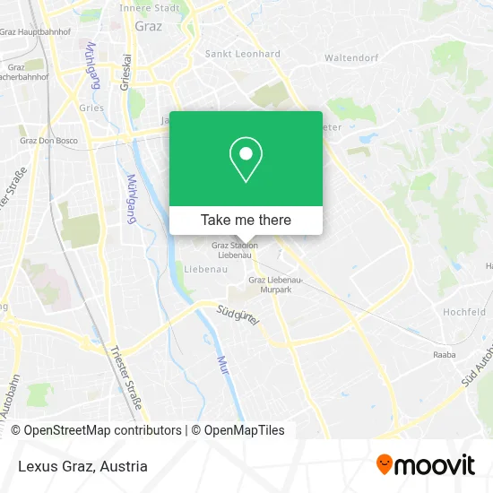 Lexus Graz map