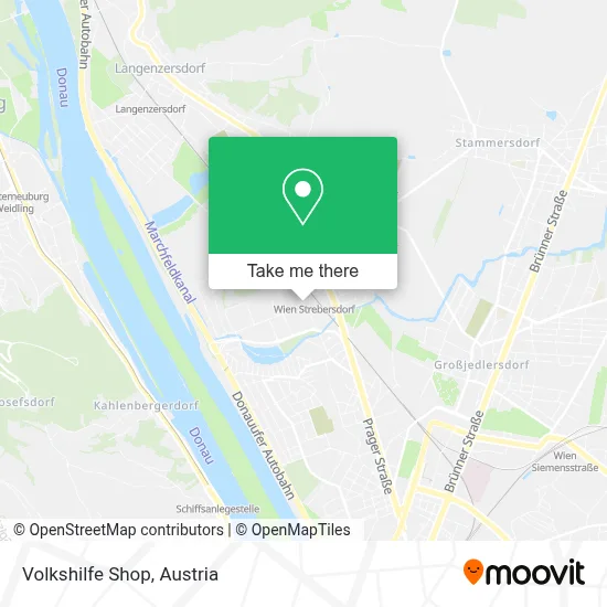 Volkshilfe Shop map