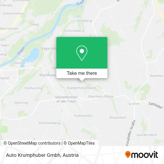 Auto Krumphuber Gmbh map