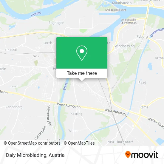 Daly Microblading map