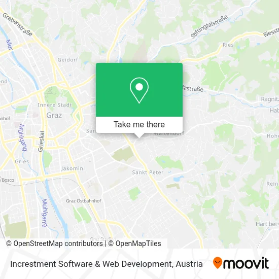 Increstment Software & Web Development map