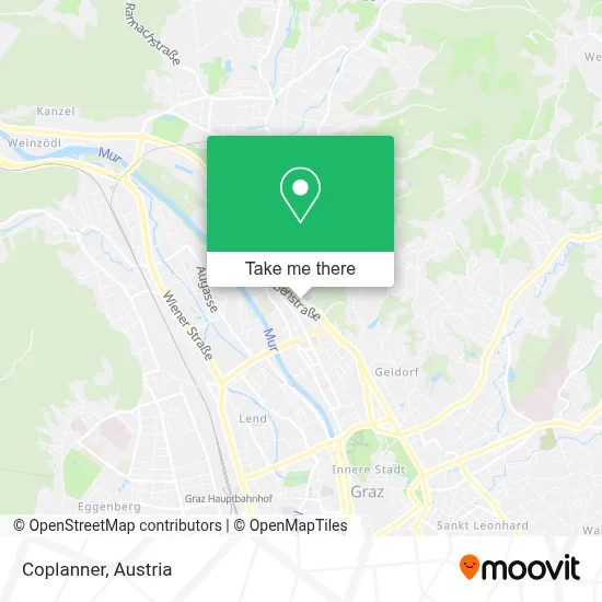 Coplanner map