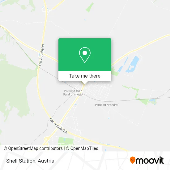 Shell Station map
