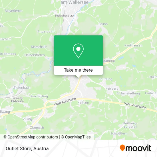 Outlet Store map