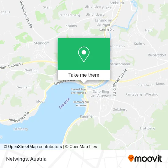 Netwings map
