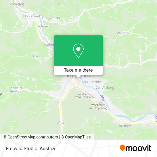 Freiwild Studio map