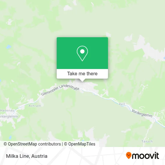 Milka Line map
