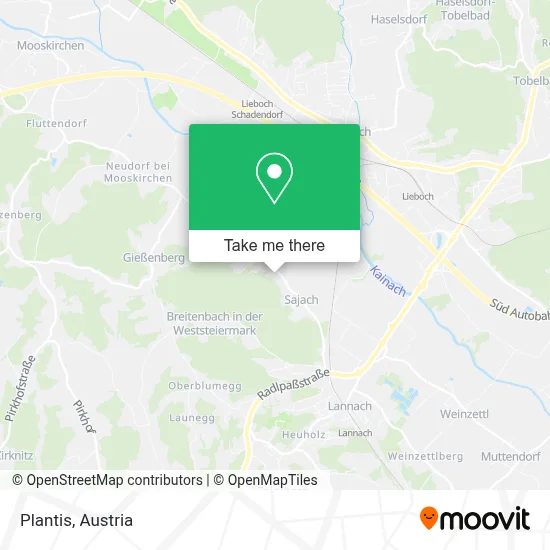 Plantis map