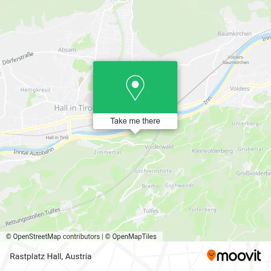 Rastplatz Hall map