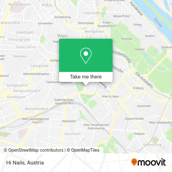 Hi Nails map