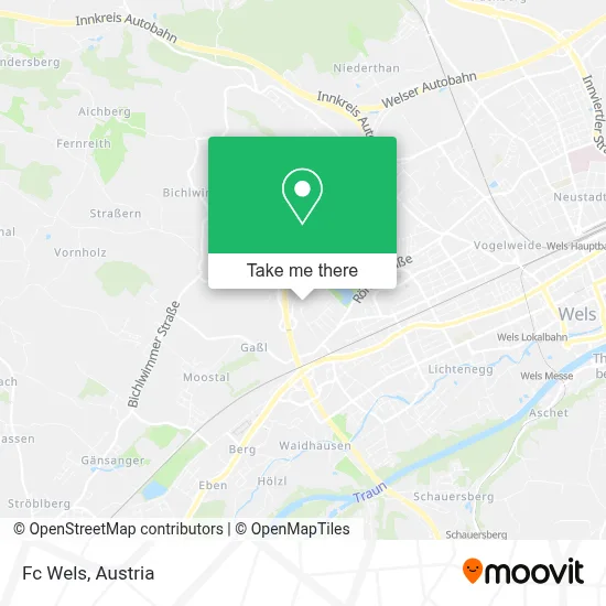 Fc Wels map