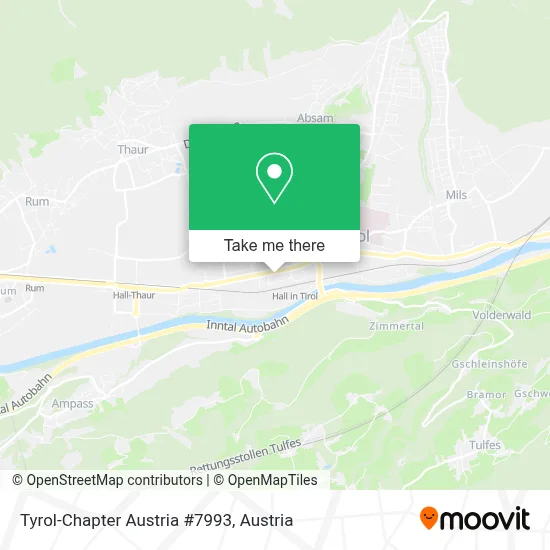 Tyrol-Chapter Austria #7993 map