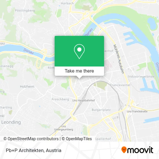 Pb+P Architekten map