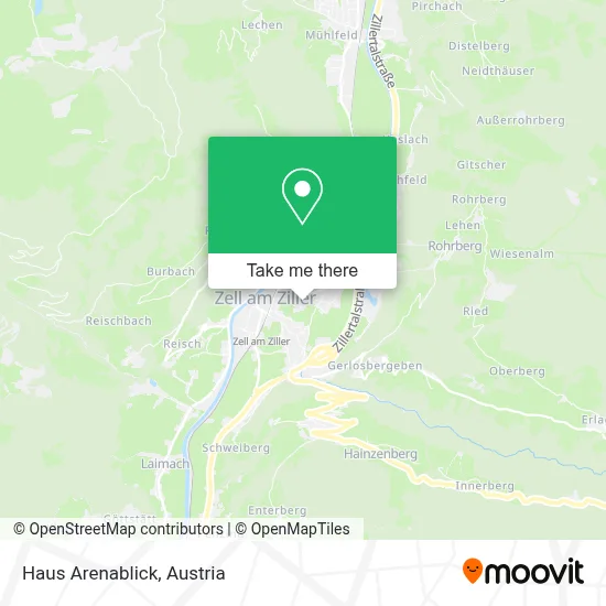 Haus Arenablick map