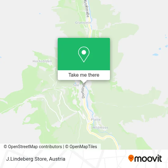 J.Lindeberg Store map