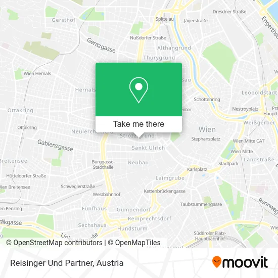 Reisinger Und Partner map