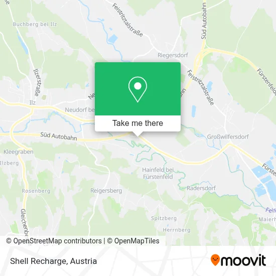 Shell Recharge map