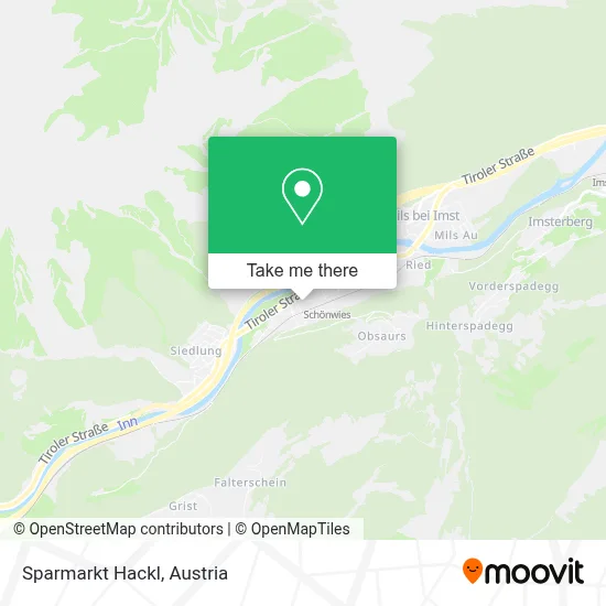 Sparmarkt Hackl map