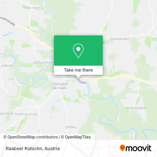 Raabser Kutschn map