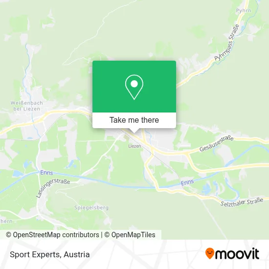 Sport Experts map