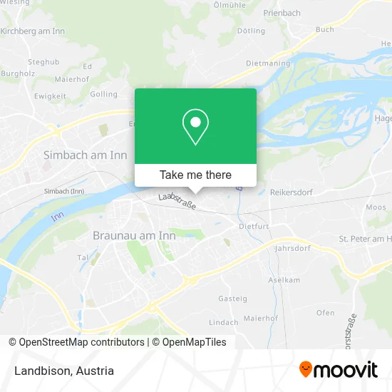 Landbison map