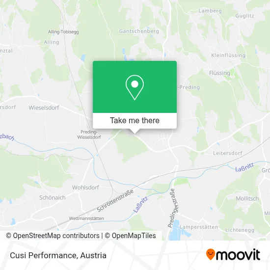 Cusi Performance map