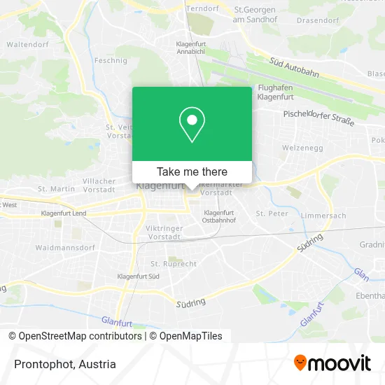 Prontophot map