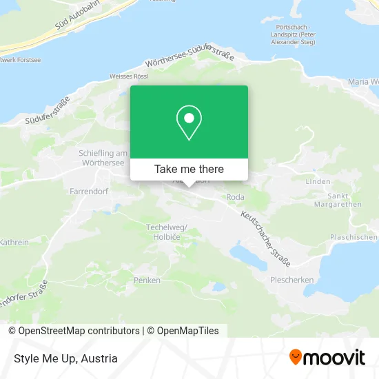 Style Me Up map