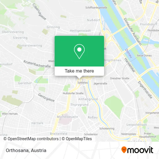 Orthosana map