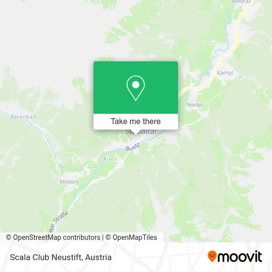 Scala Club Neustift map