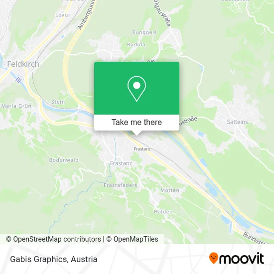 Gabis Graphics map