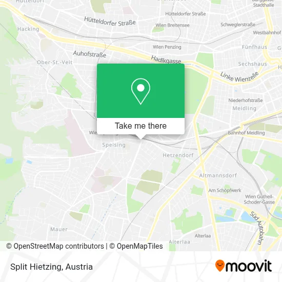 Split Hietzing map