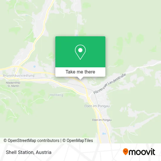 Shell Station map