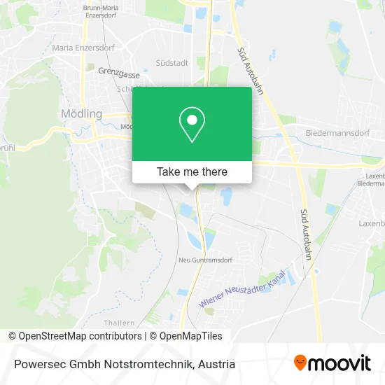 Powersec Gmbh Notstromtechnik map