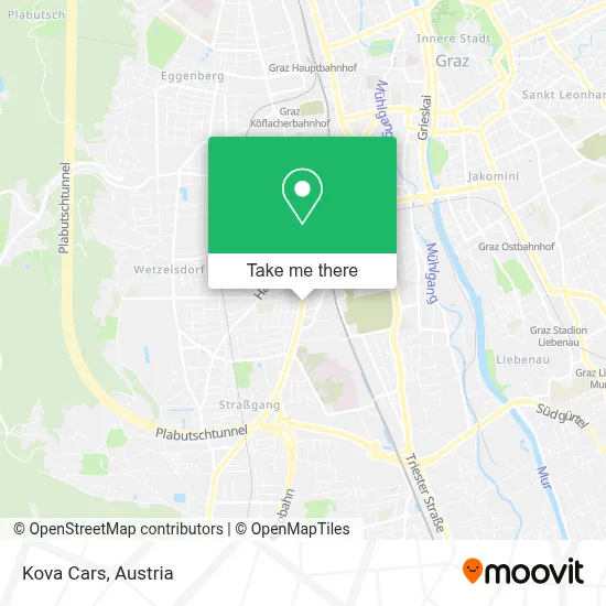 Kova Cars map