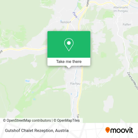 Gutshof Chalet Rezeption map