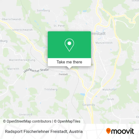 Radsport Fischerlehner Freistadt map
